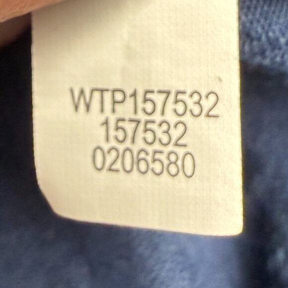 Women's J. JILL "Move Over Ina" Cotton Gauzy‎ Navy Button Down Tunic | Size MP - Picture 9 of 9